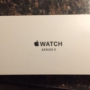 New apple series three watch